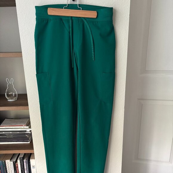 Mandala 9 pocket Scrub Pants Hunter Green Size XS Tall - Picture 1 of 3